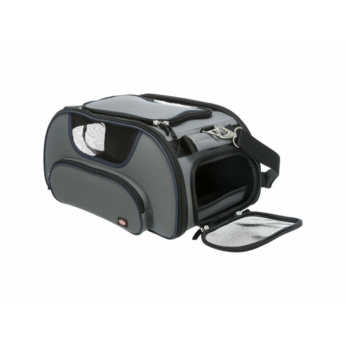 Geantă pentru animale de companie Trixie Airline Wings Albastru Gri 28 × 23 × 46 CM