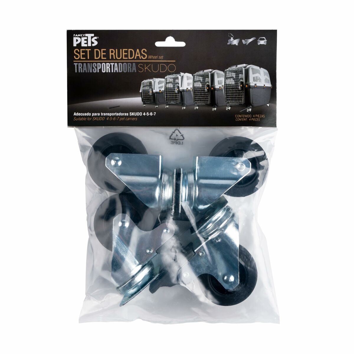 Roți Trixie Skudo (4 Unități)