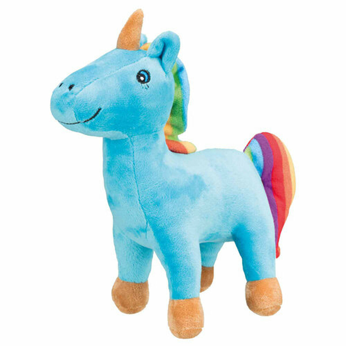 Jucărie din pluș pentru câini Trixie Poliester Flauș Unicorn 25 cm