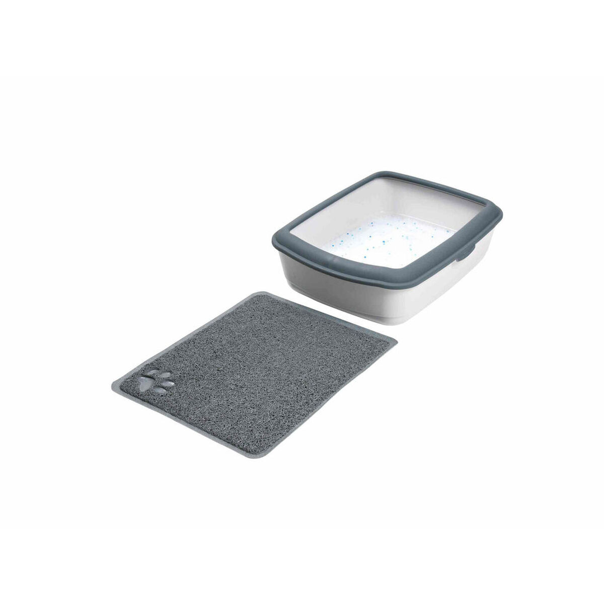 Covor litieră pentru pisici Trixie Antracit PVC 37 × 45 cm