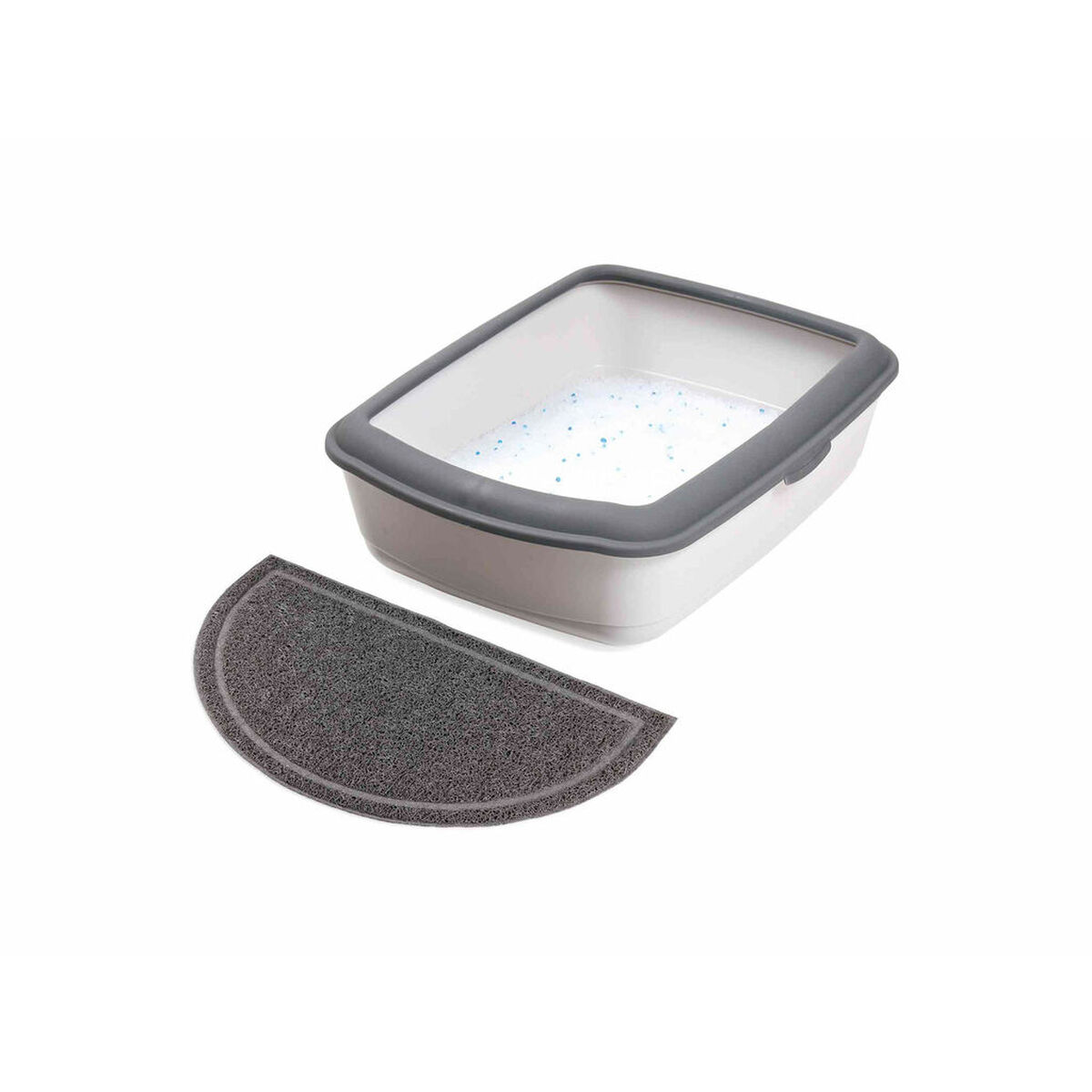 Covor litieră pentru pisici Trixie Antracit PVC 59 × 35 cm