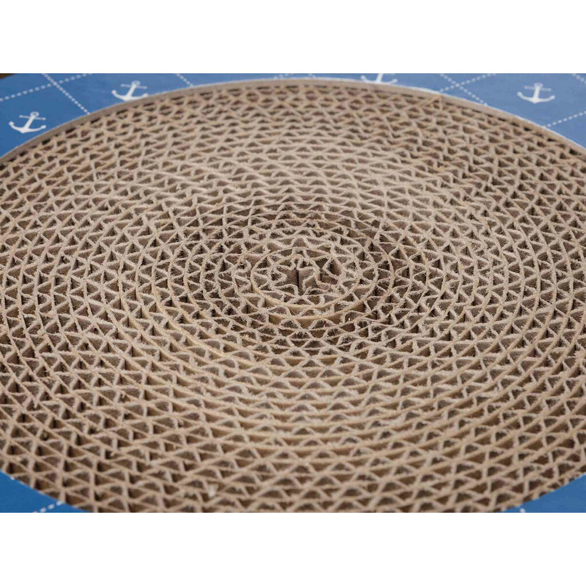 Suport de Ascuțit Gheare pentru Pisici Trixie Albastru Carton Plastic Ø 33 cm