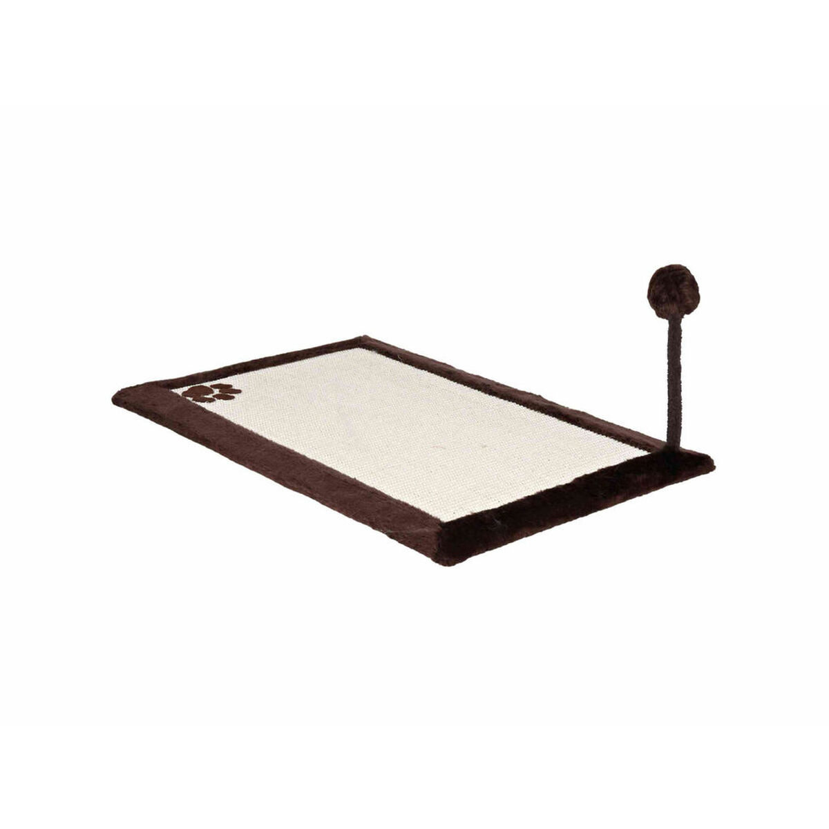 Suport de Ascuțit Gheare pentru Pisici Trixie Maro Natural Poliester Sisal EVA 70 × 45 cm