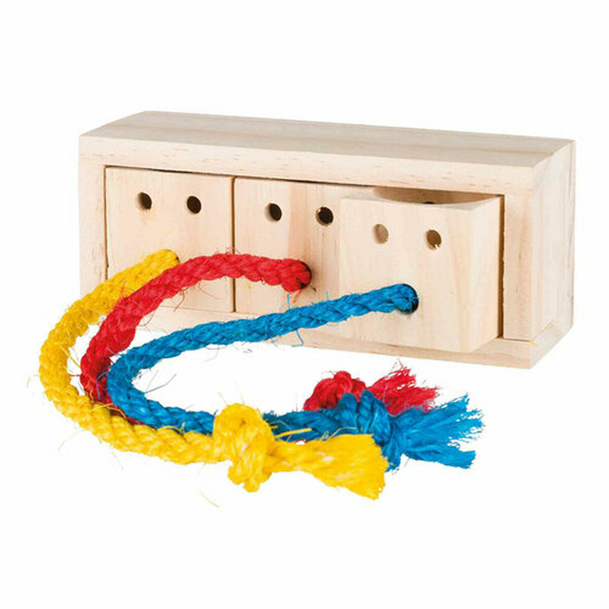 Distribuitor de mâncare 2 în 1 jucărie pentru animale de companie Trixie 16 × 6 × 7 CM