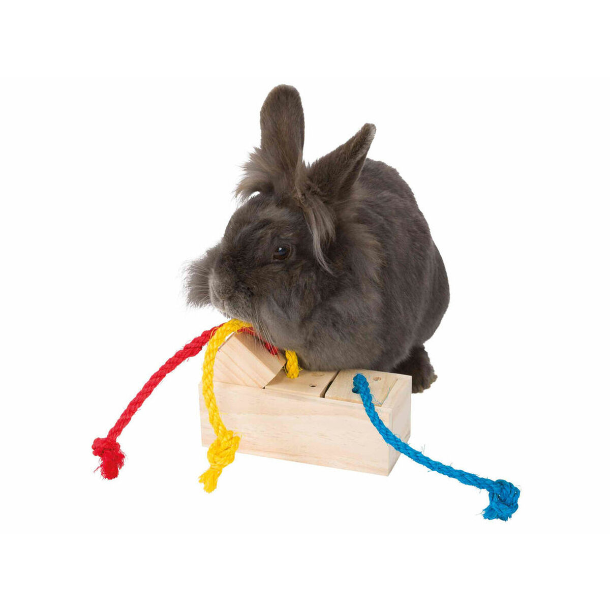 Distribuitor de mâncare 2 în 1 jucărie pentru animale de companie Trixie 16 × 6 × 7 CM