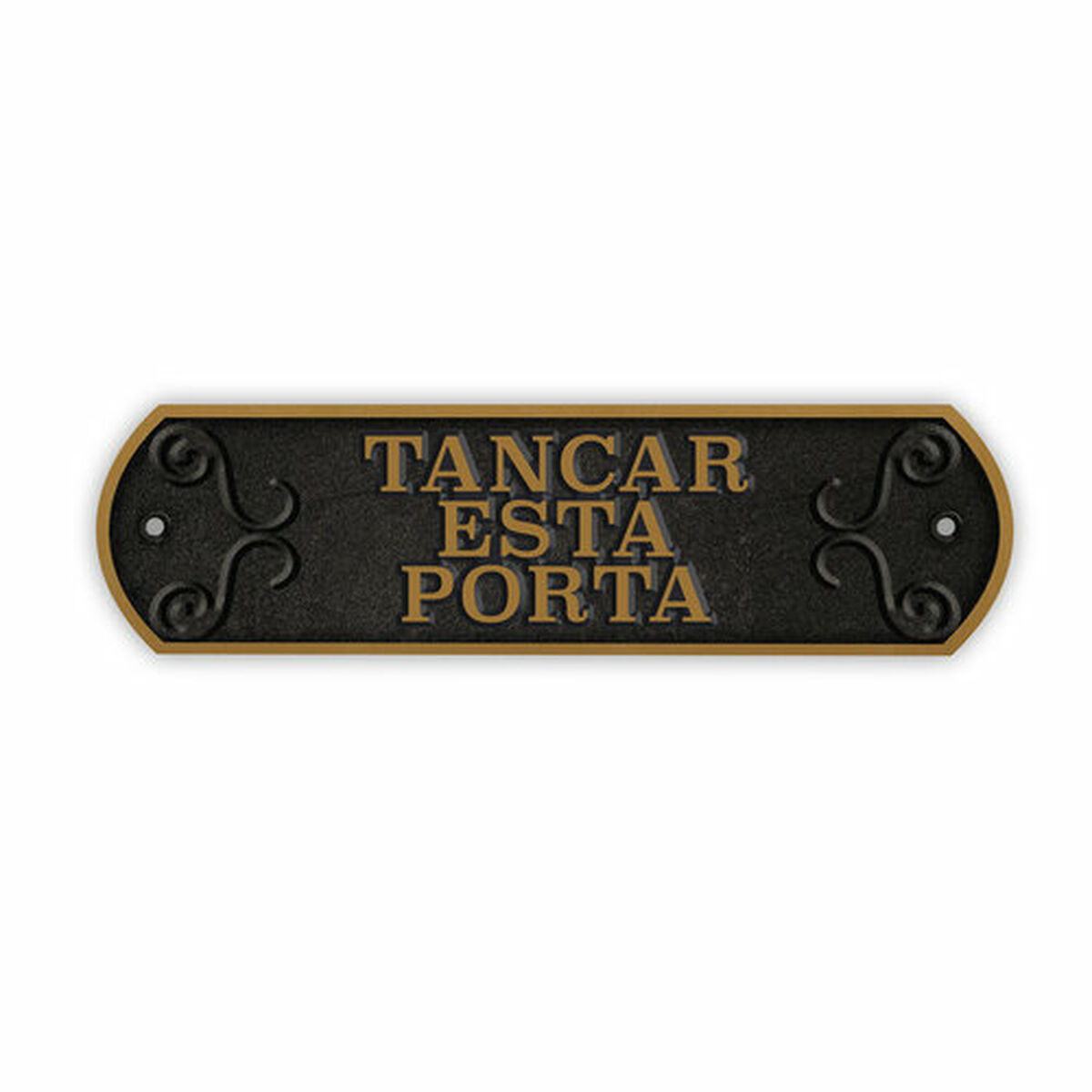 Placă Magnet & Steel Tancar Esta Porta 24 x 7,2 cm