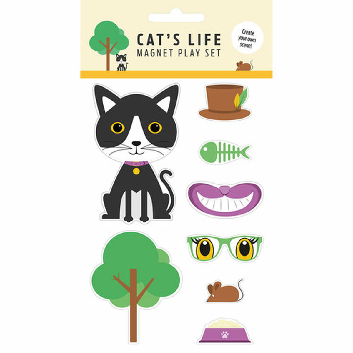 Magneți Magnet & Steel Multicolor Cric 8 Piese