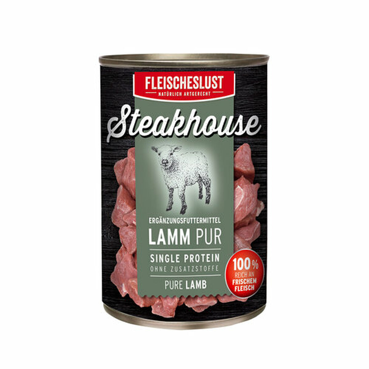 Hrană umedă Fleischeslust Pure 800 gr Carne de oaie