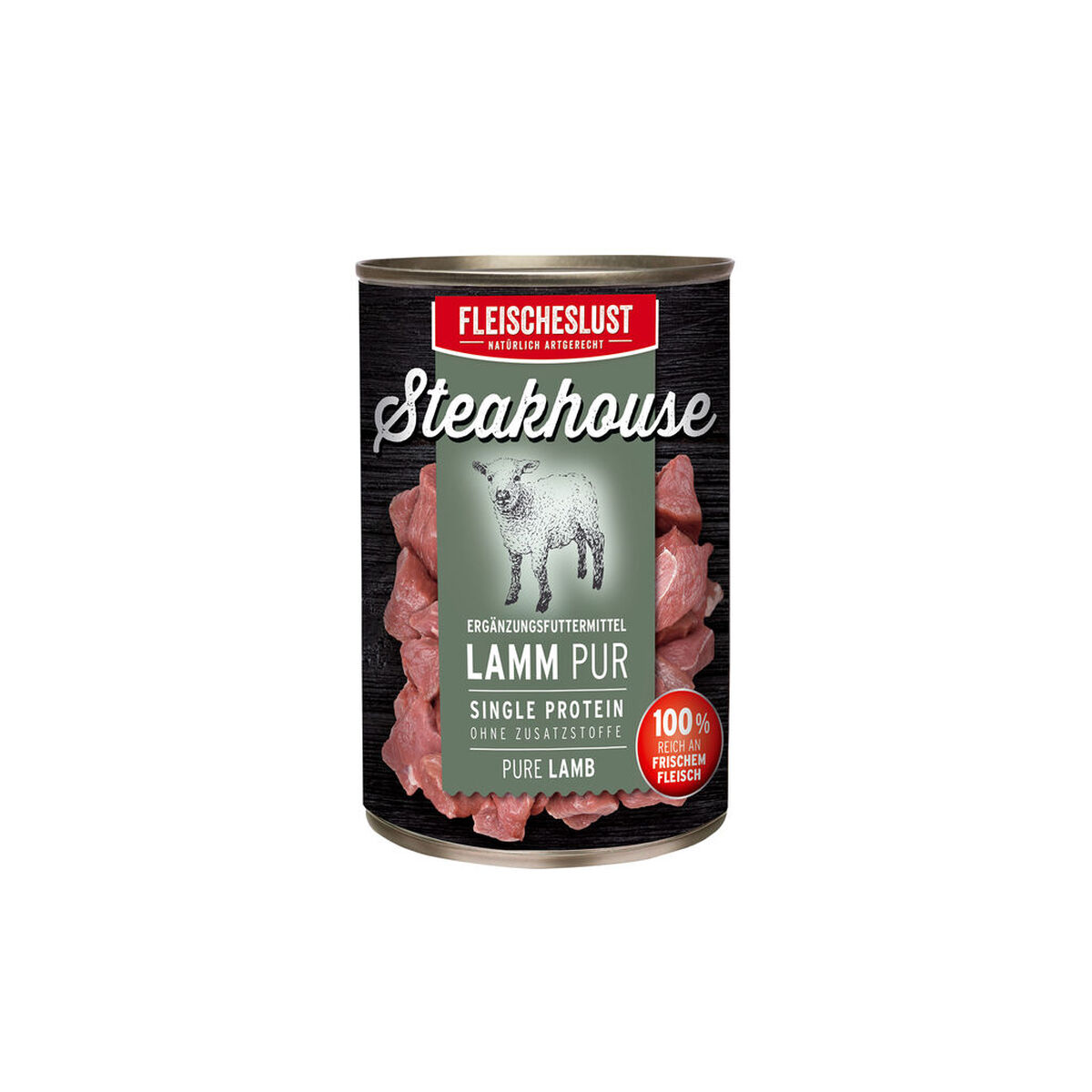 Hrană umedă Fleischeslust Pure 800 gr Carne de oaie
