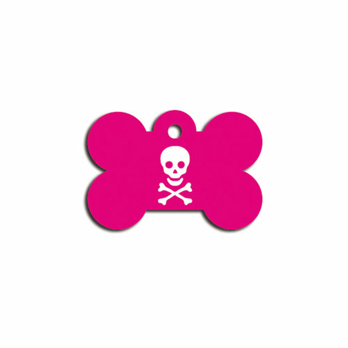 Placă de identificare pentru guler Imarc Bone Roz