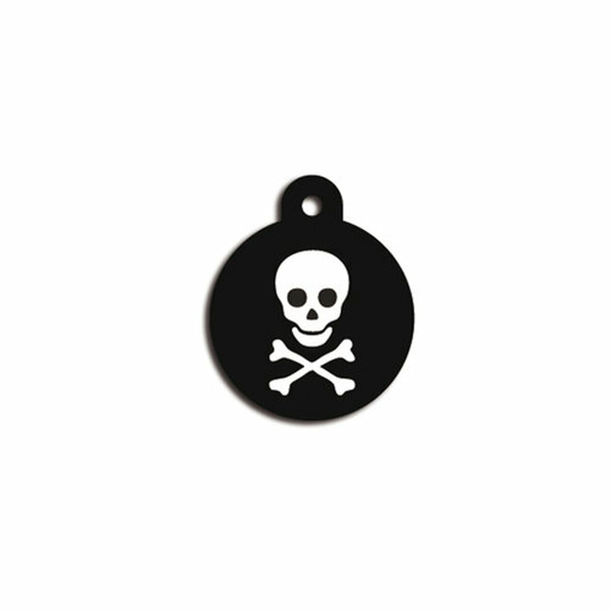 Placă de identificare pentru guler Imarc Circle Negru