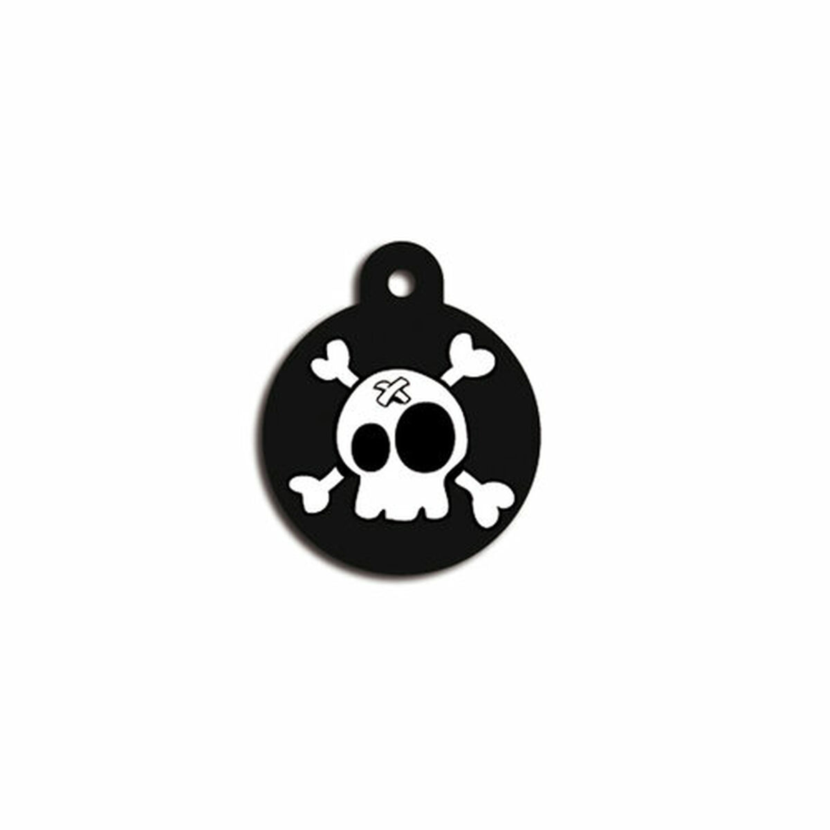 Placă de identificare pentru guler Imarc Circle Negru