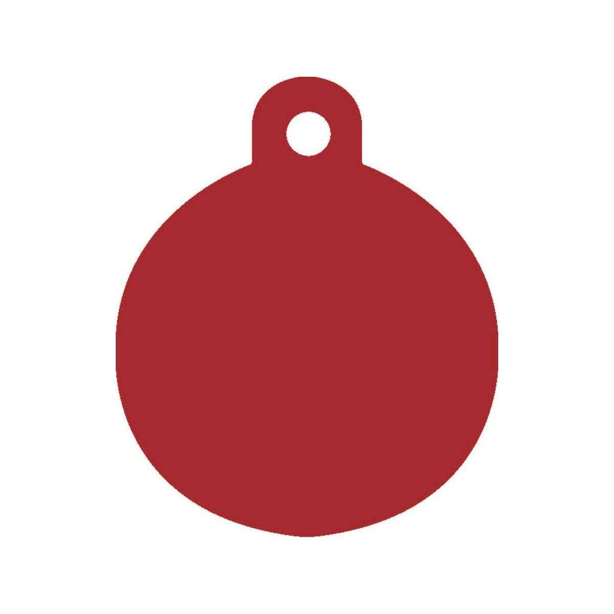 Placă de identificare pentru guler Imarc Circle Roșu