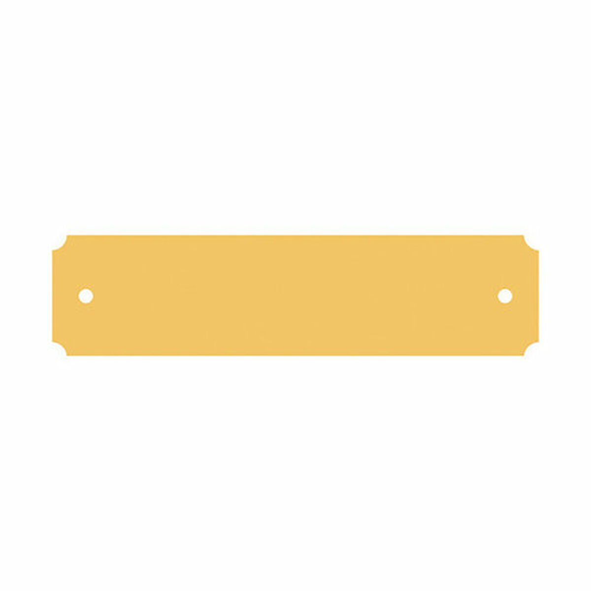 Placă de identificare pentru guler Imarc Stable Galben