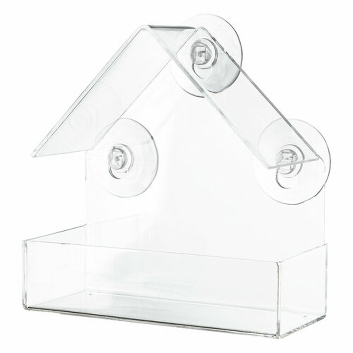 Dispozitiv de hrănire pentru păsări Trixie Transparent 225 ml 15 × 15 × 6 CM