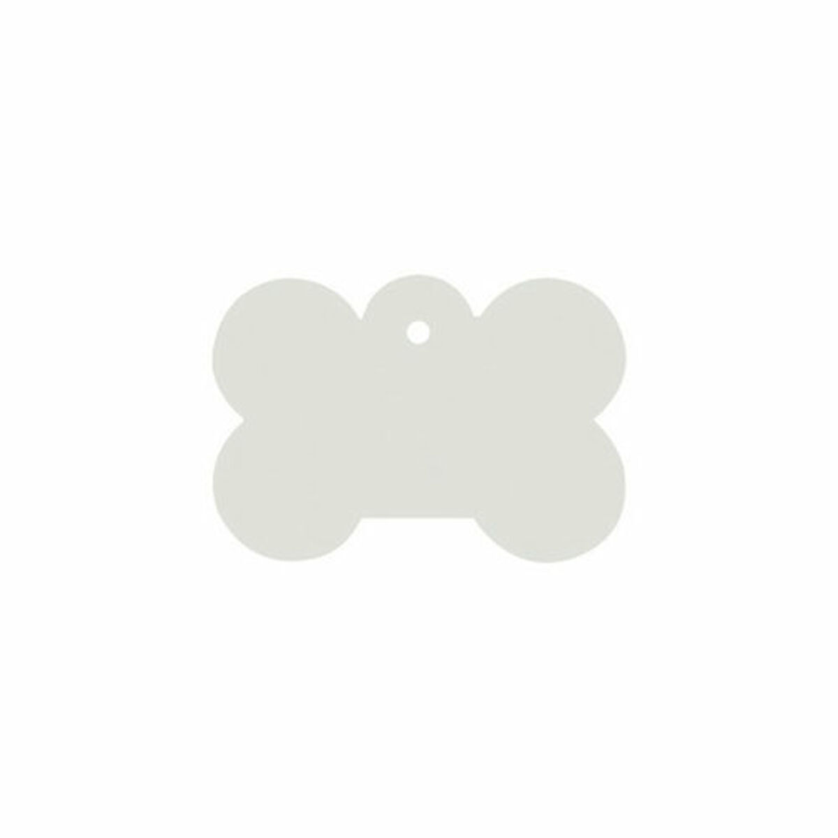 Placă de identificare pentru guler Imarc Bone Alb