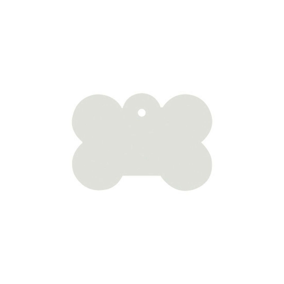 Placă de identificare pentru guler Imarc Bone Alb