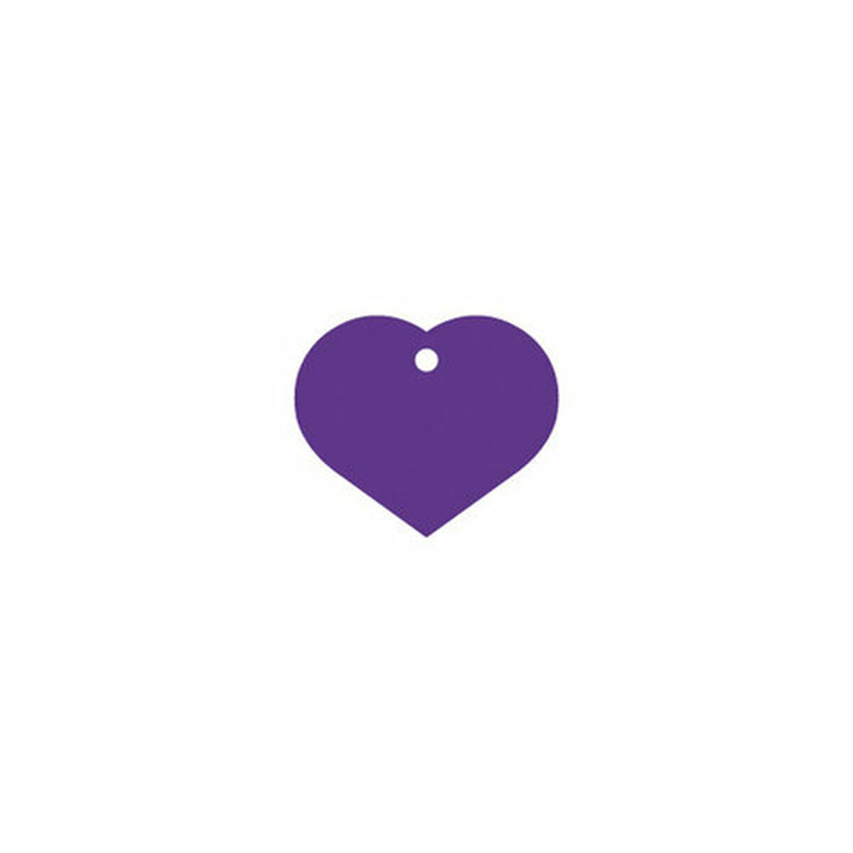 Placă de identificare pentru guler Imarc Heart Liliachiu