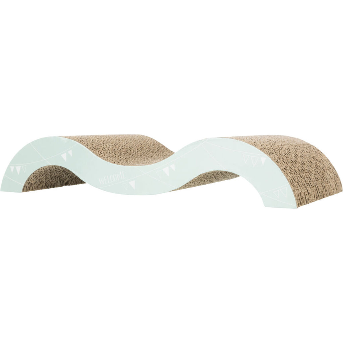 Suport de Ascuțit Gheare pentru Pisici Trixie Mentă Liliachiu 38 × 7 × 18 cm