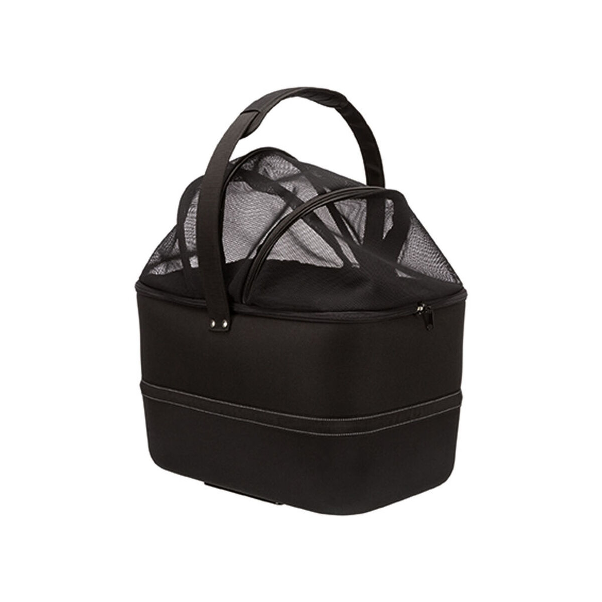 Suport pentru Coș de Bicicletă Trixie Negru