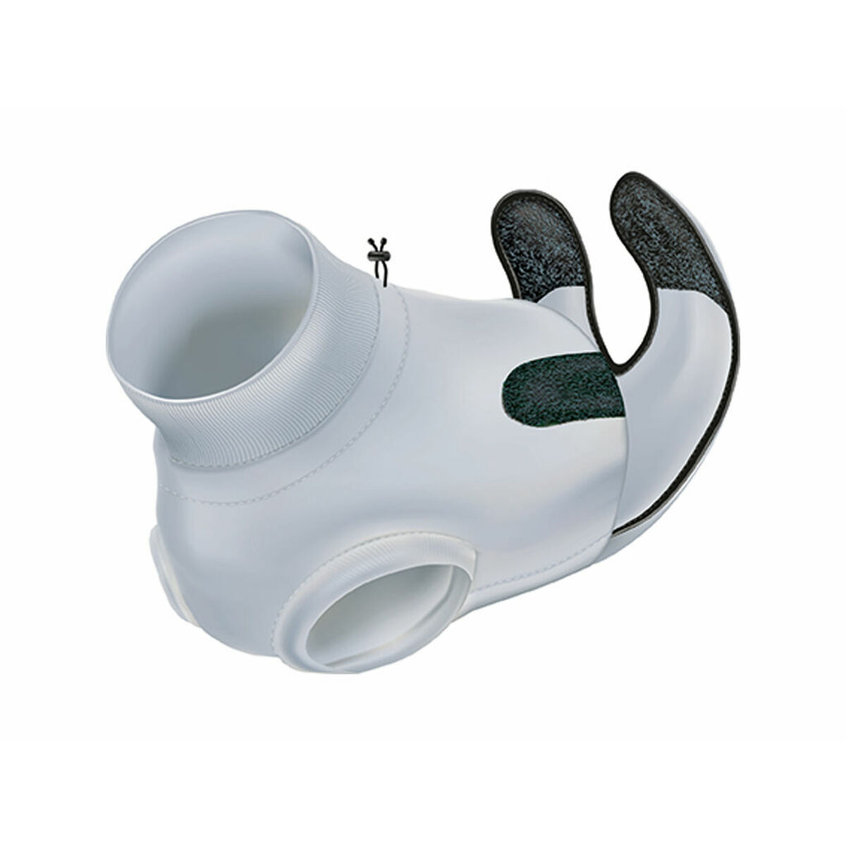 Protecție corporală pentru pisici Trixie Gri M/L