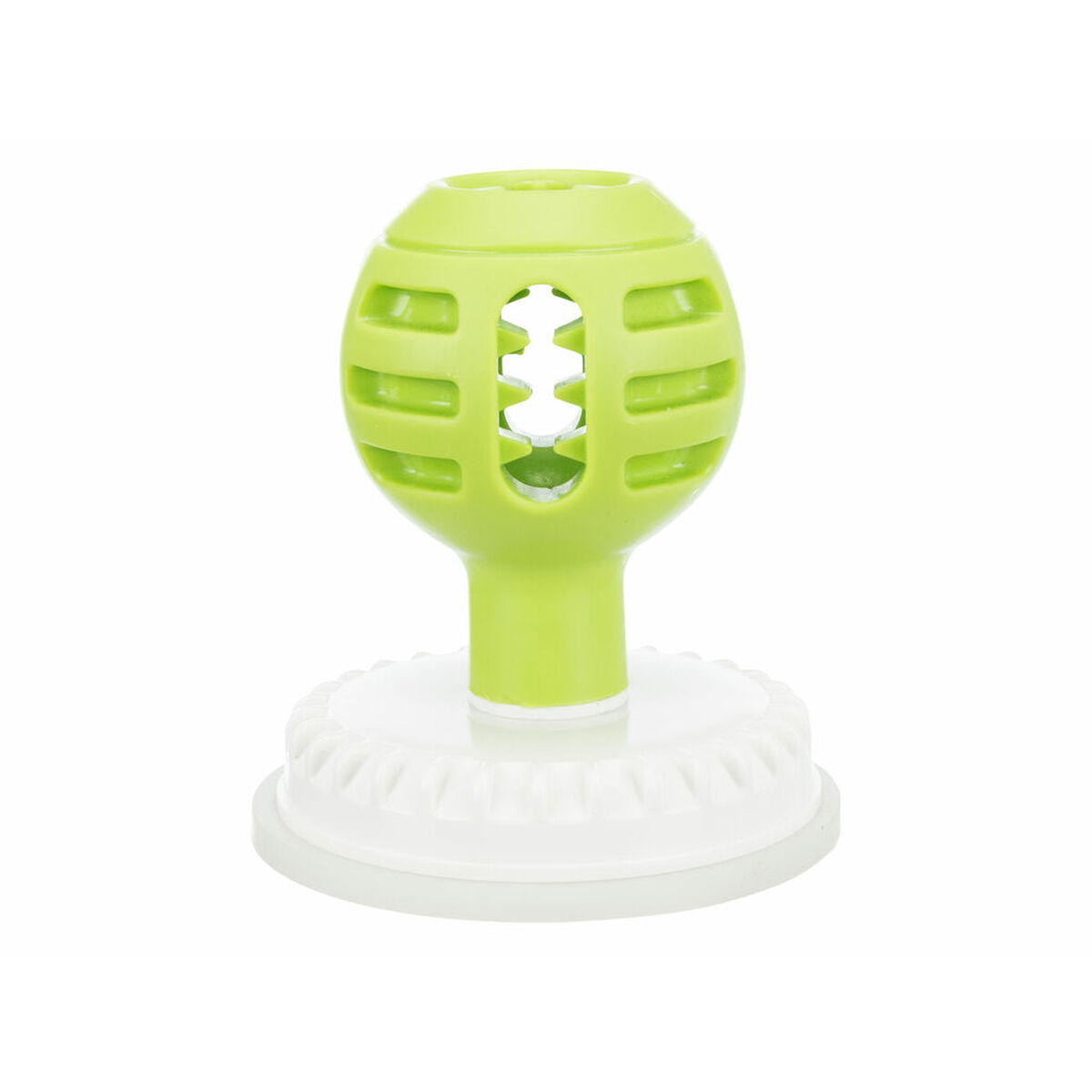 Minge pentru animale de companie Trixie Lick'n'Snack Alb Verde Plastic TPR Ø 8/12 x 13 cm