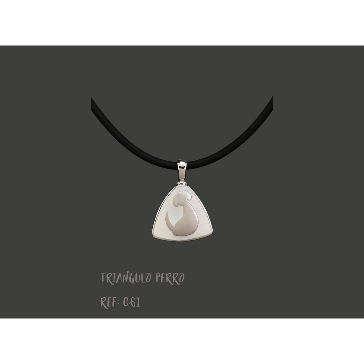 Pandantiv Damă Pet Zen 15 X 16 MM Argintiu