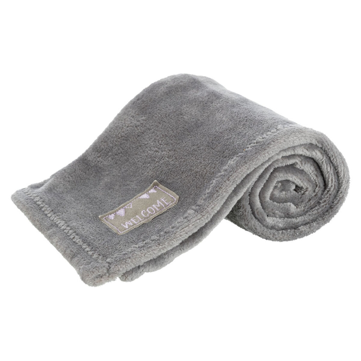 Jucărie din pluș pentru câini Trixie Gri Liliachiu Poliester Flauș 75 × 50 cm