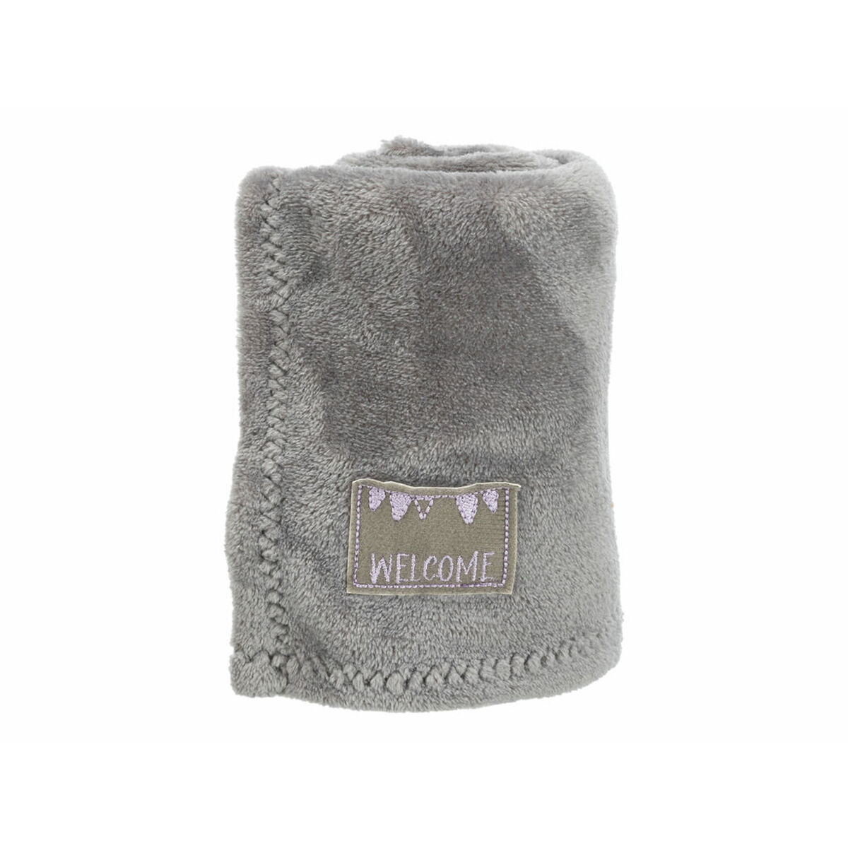 Jucărie din pluș pentru câini Trixie Gri Liliachiu Poliester Flauș 75 × 50 cm