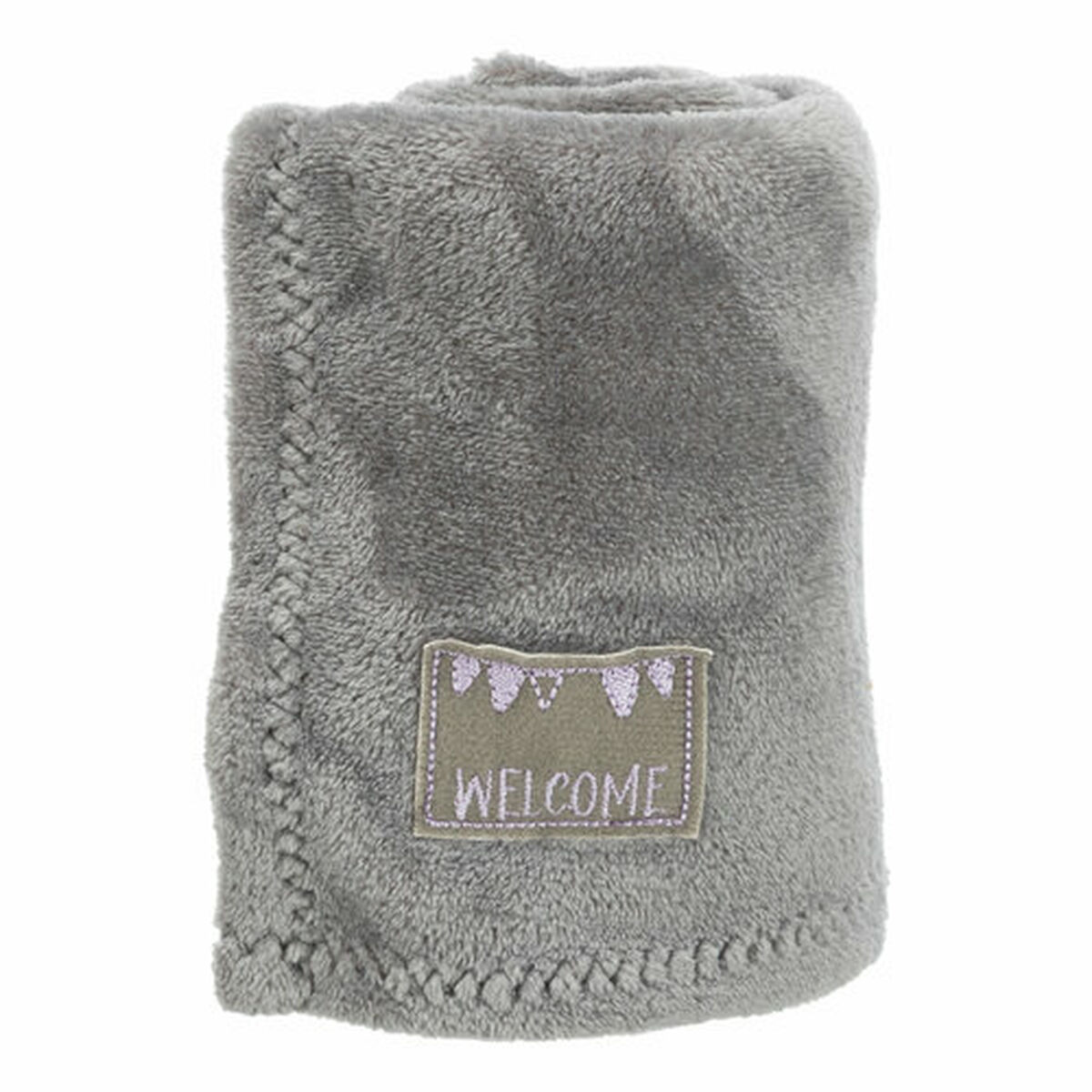 Jucărie din pluș pentru câini Trixie Gri Liliachiu Poliester Flauș 75 × 50 cm