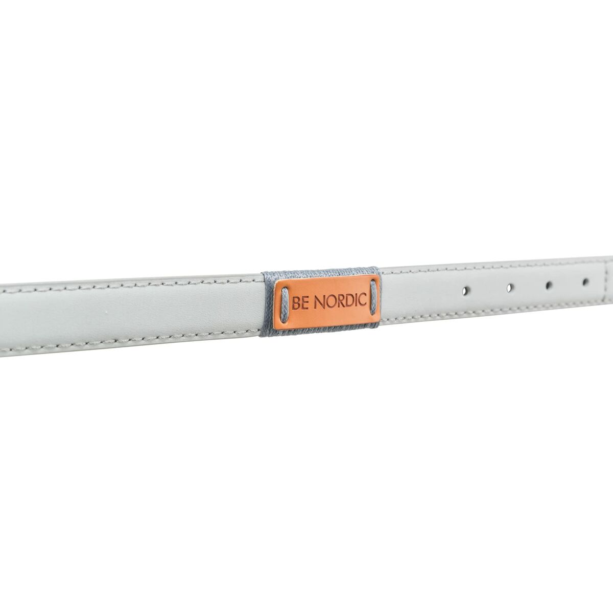 Zgardă pentru câini Trixie BE NORDIC Gri deschis XS/S 30 cm