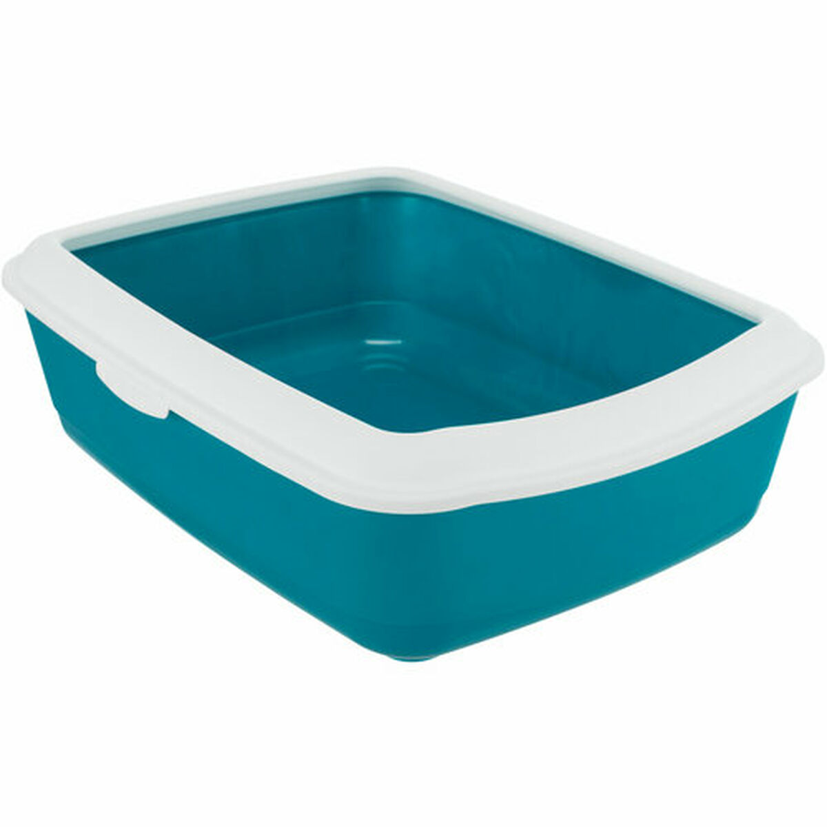 Nisip pentru pisici Trixie Classic Albastru Alb Plastic 37 × 15 × 47 cm