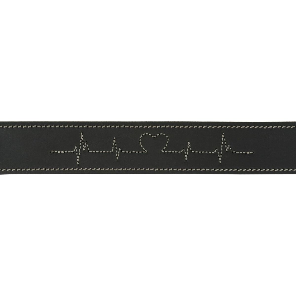Zgardă pentru câini Trixie Heartbeat Negru L/XL 55-65 cm