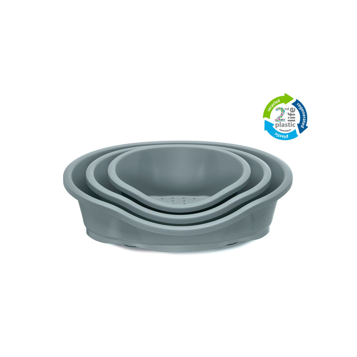 Pat pentru câine IMAC Dido Gri 50 x 38 x 20,5 cm