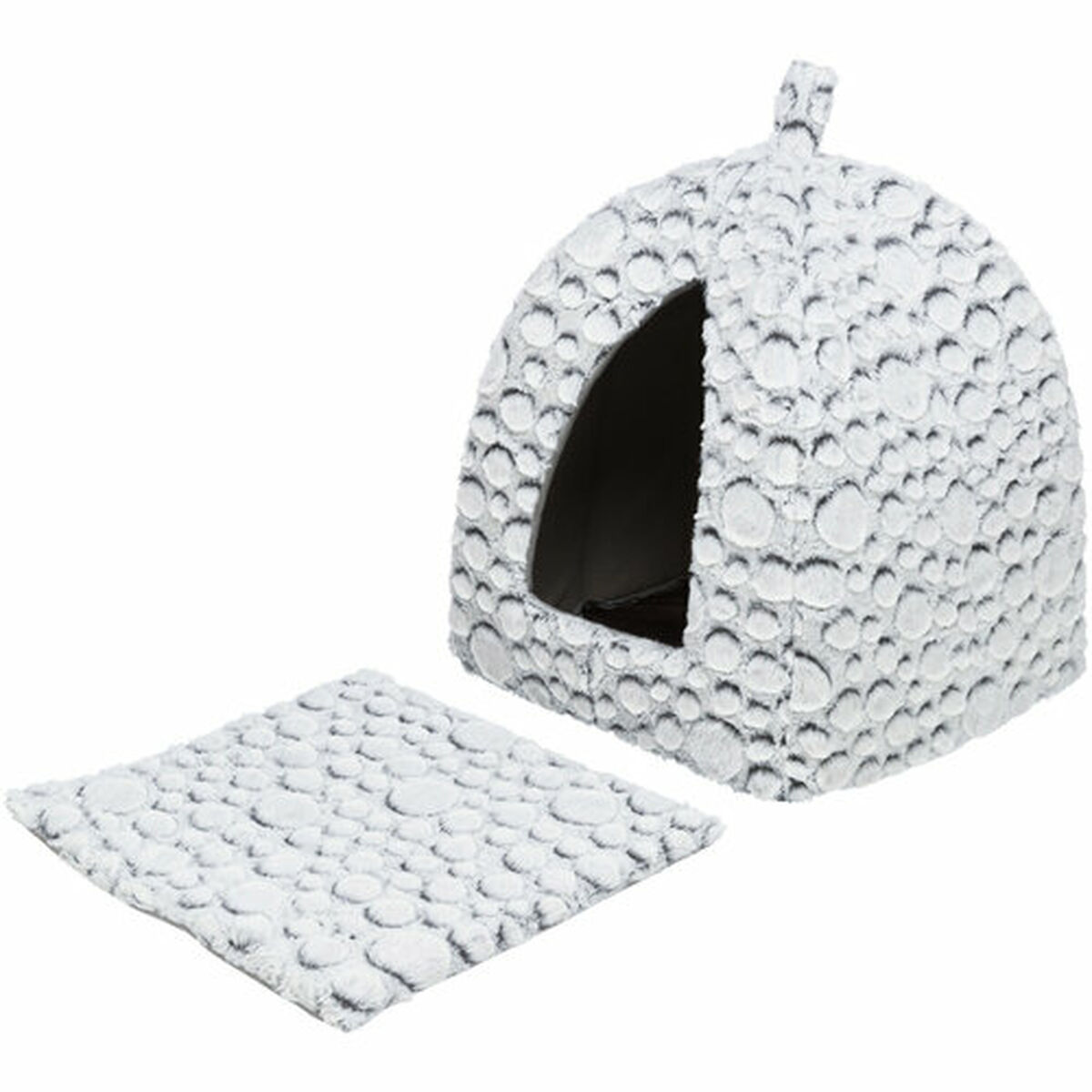 Colibă Trixie Alb Gri 32 × 42 × 32 cm