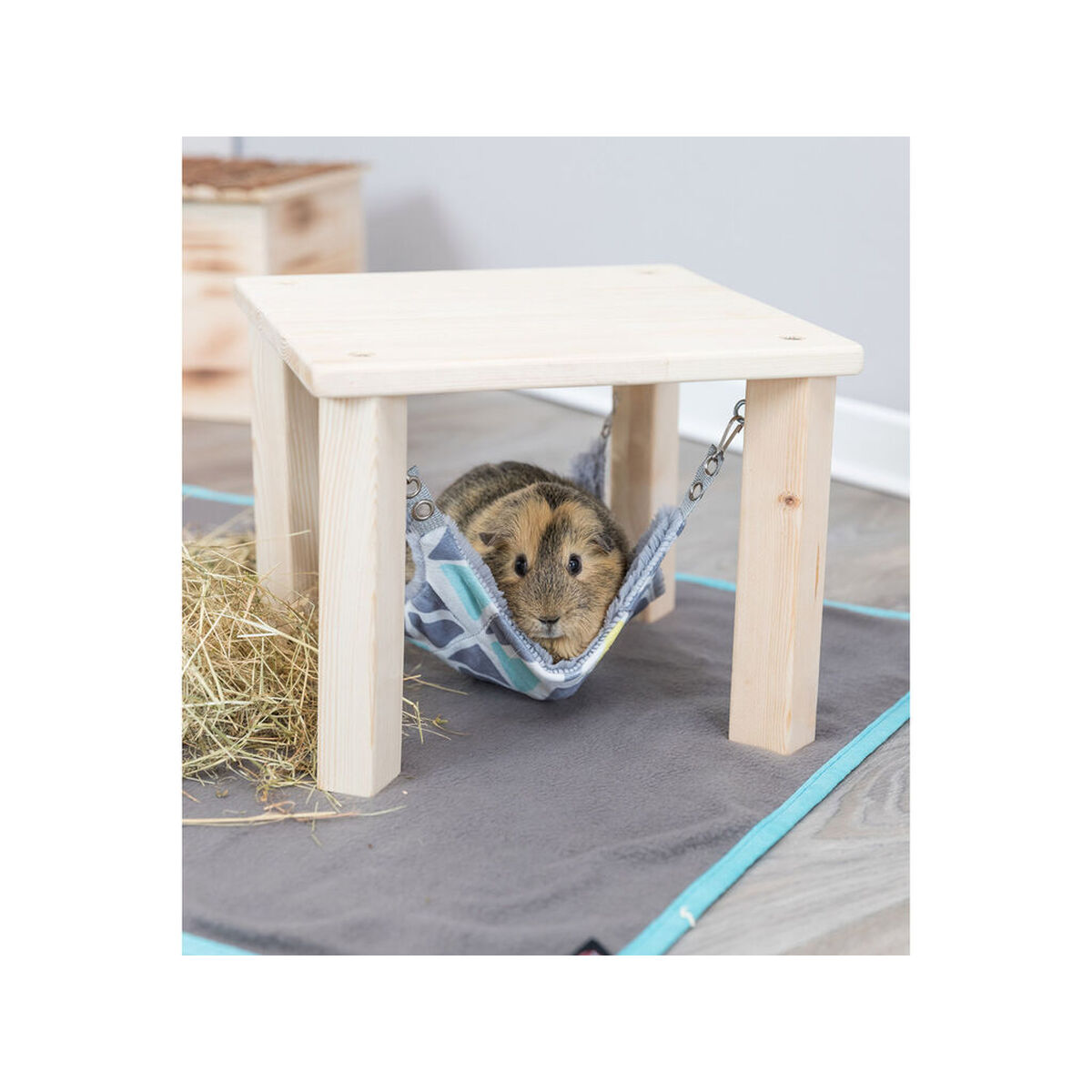 Hamac Suspendat Trixie Gri Piersică 28 × 24 × 28 CM