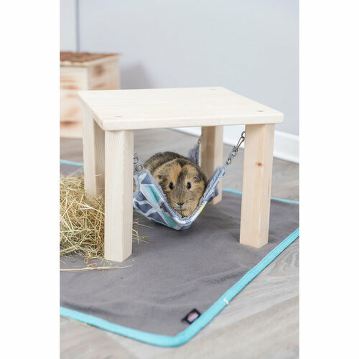 Hamac Suspendat Trixie Gri Piersică 28 × 24 × 28 CM