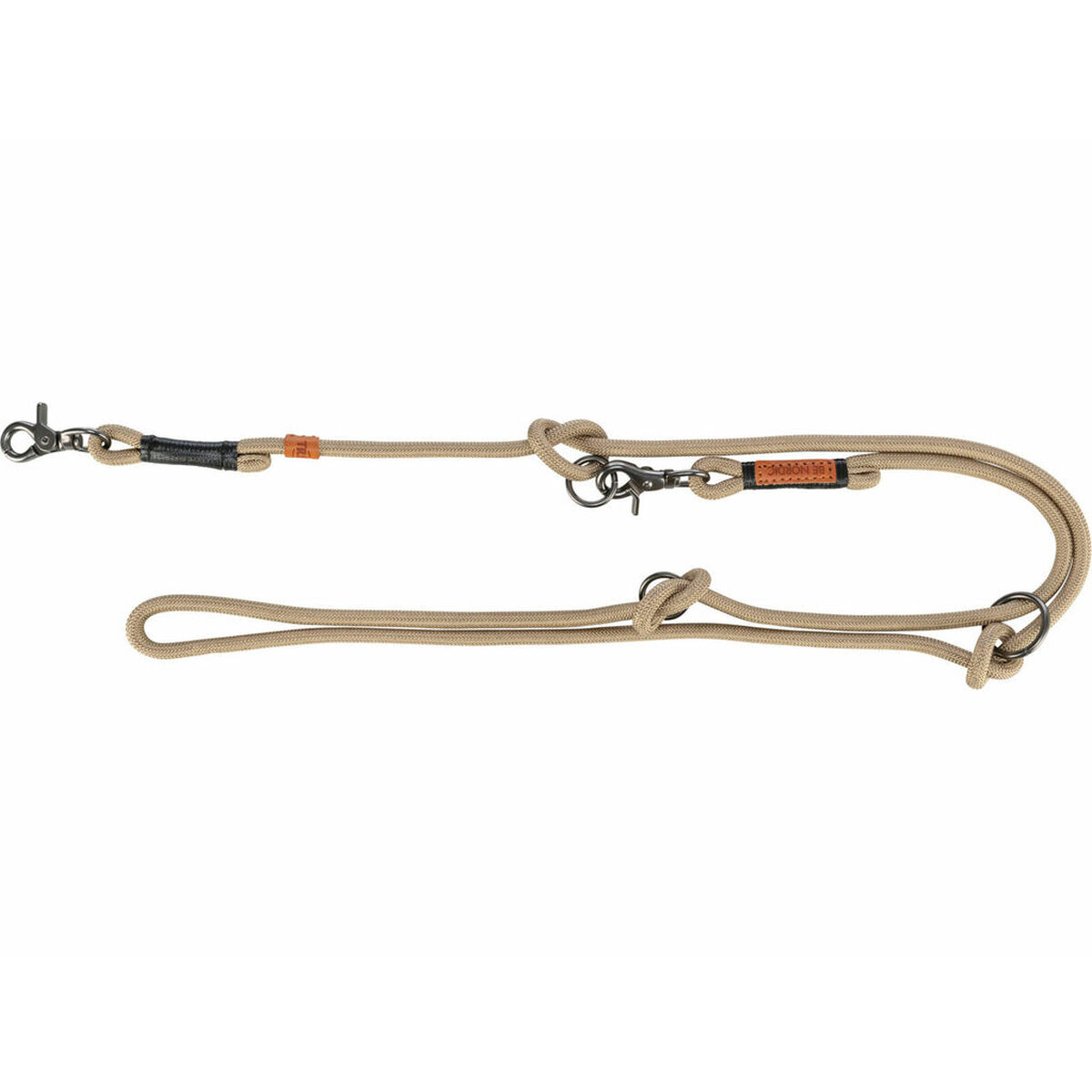 Lesă reglabilă pentru câine Trixie Be Nordic Negru Nisip L/XL