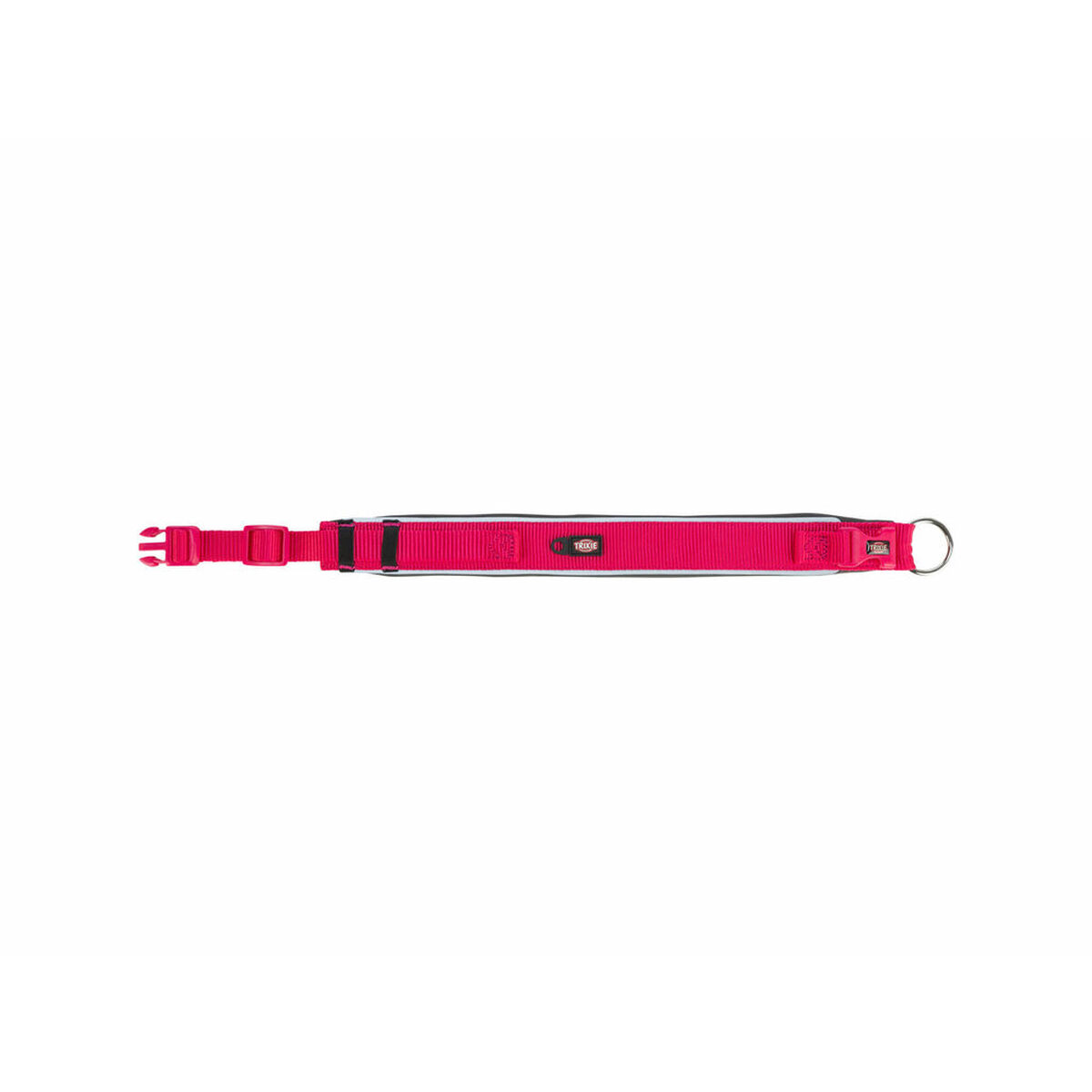 Zgardă pentru câini Trixie Premium Grafit Fucsia S/M 33-42 cm