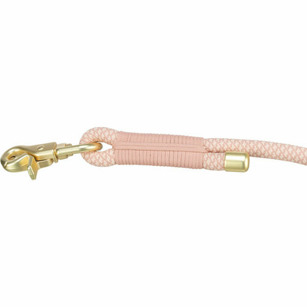 Lesă reglabilă pentru câine Trixie Soft Rope Roz S S/XL