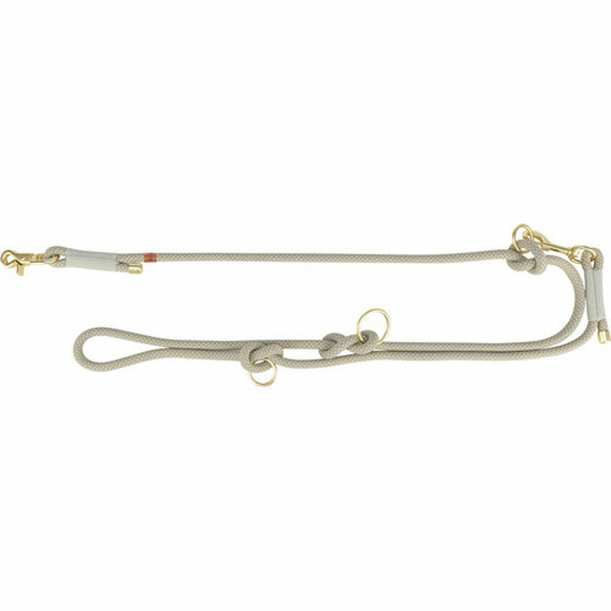 Lesă reglabilă pentru câine Trixie Soft Rope Gri Gri deschis S S/XL