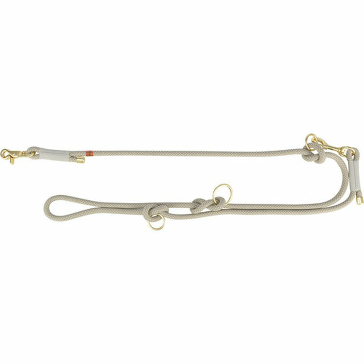 Lesă reglabilă pentru câine Trixie Soft Rope Gri Gri deschis L L/XL