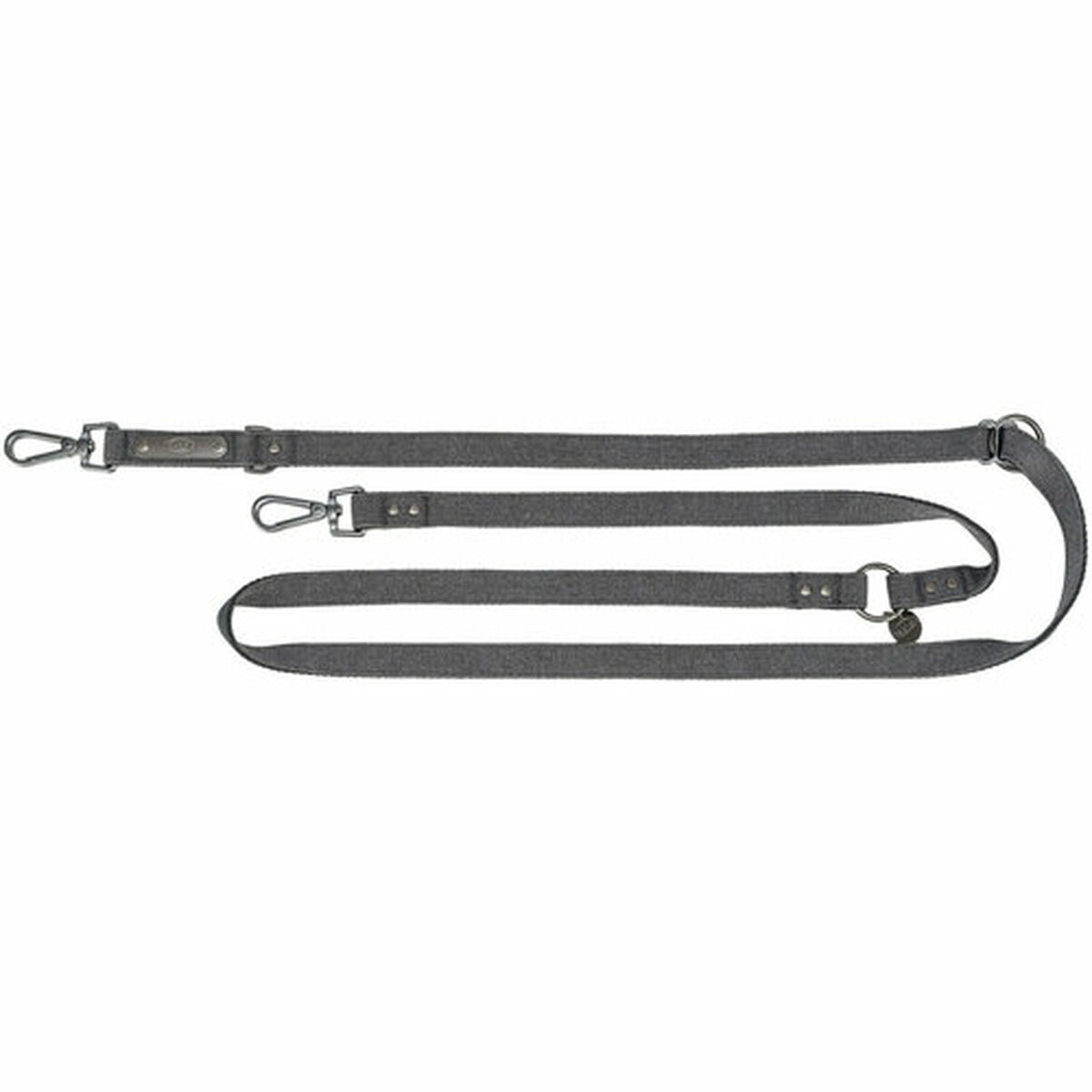 Lesă reglabilă pentru câine Trixie CityStyle Negru M/L