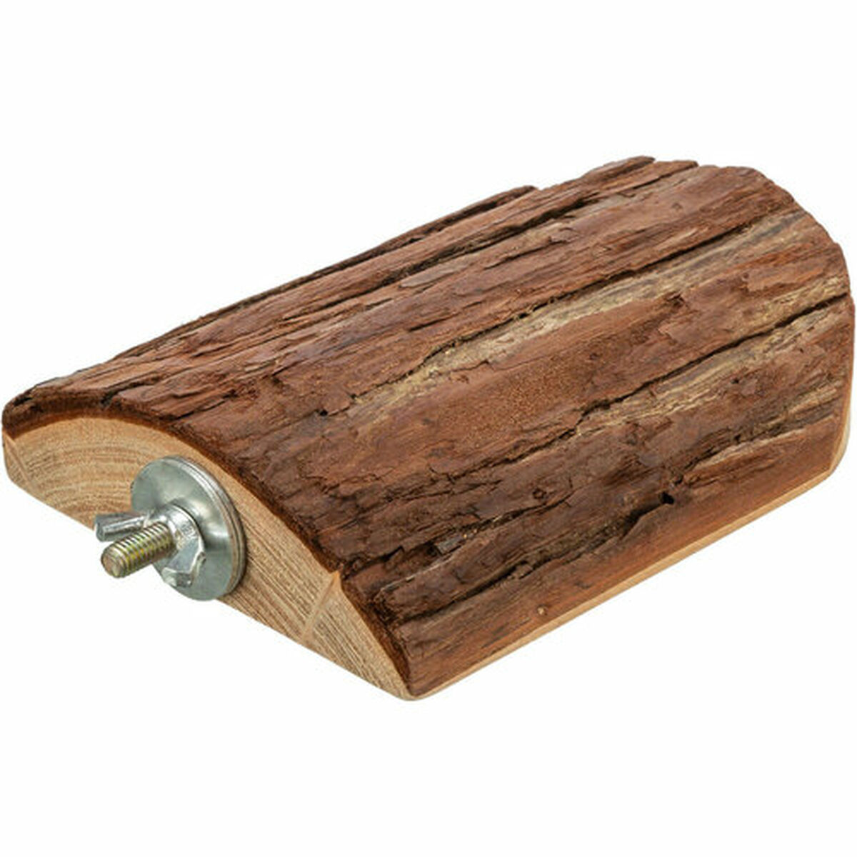 Structură din lemn Trixie Maro Scoarță de copac 10 × 15 CM Platformă