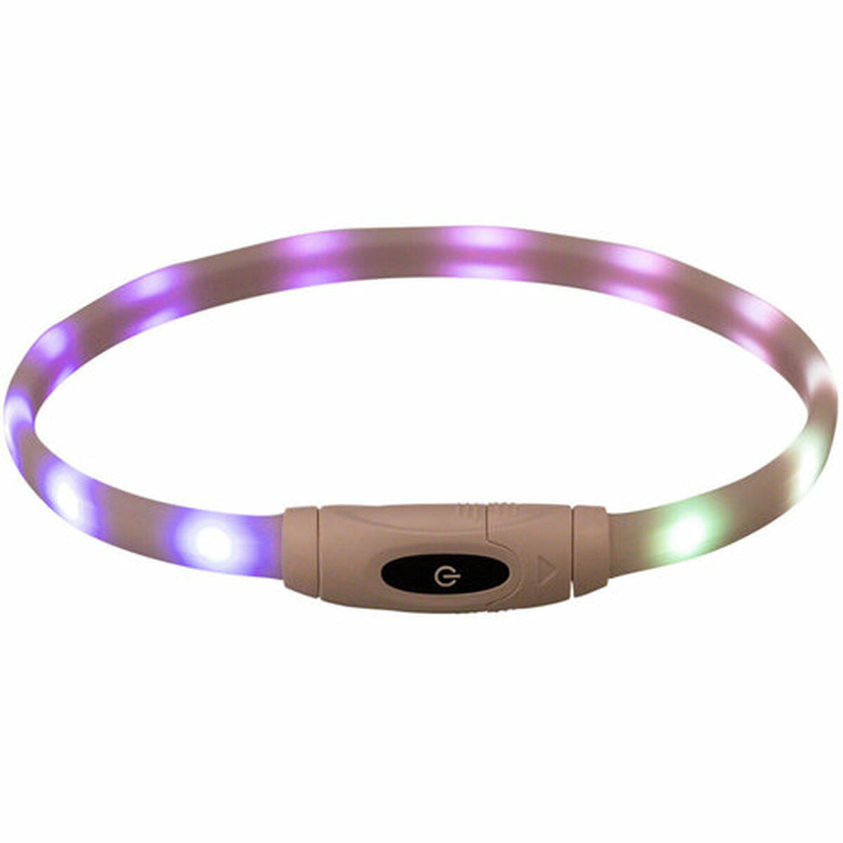 Guler LED pentru animale de companie Trixie Multicolor Silicon Plastic