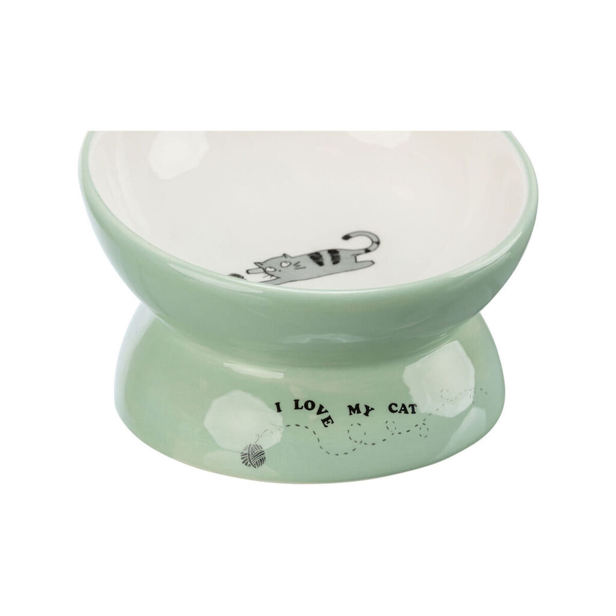 Dispozitiv de hrănire pentru câini Trixie Alb Verde Ø 13 cm 150 ml