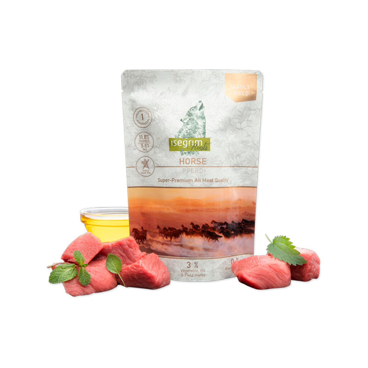 Hrană umedă Isegrim 410 g