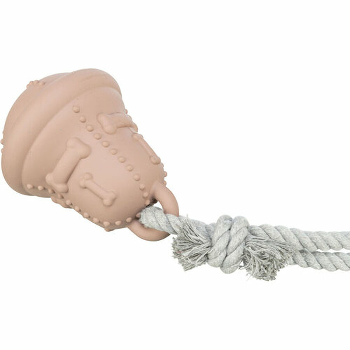 Jucărie pentru pisici Trixie Bej Bumbac Cauciuc Crăciun Clopot