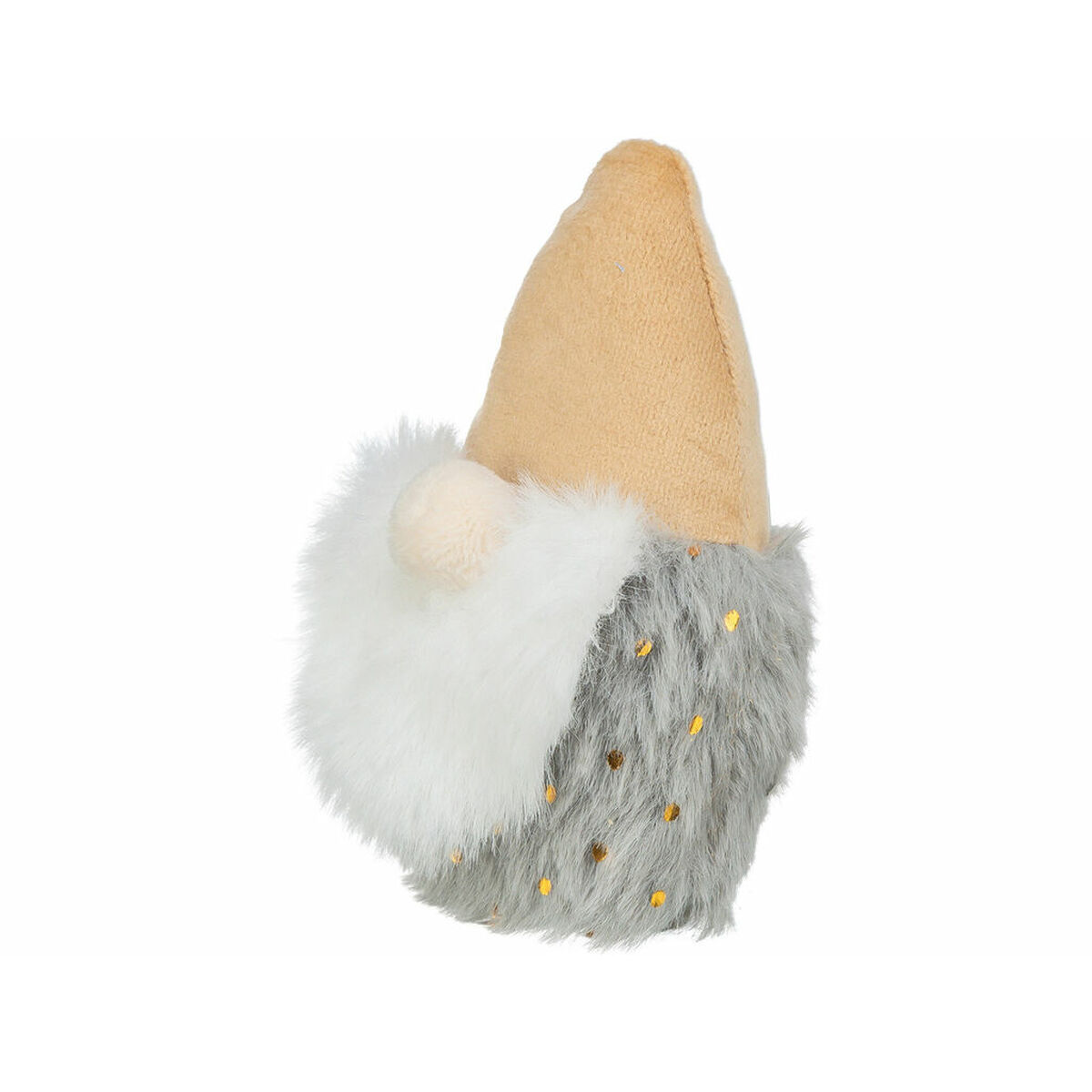 Jucărie din pluș pentru câini Trixie Bej Gri Poliester Crăciun Gnom 10 cm