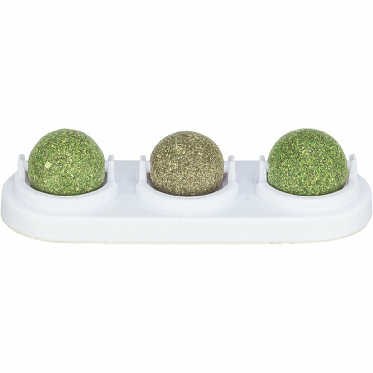 Jucărie pentru pisici Trixie Alb Verde Mingi